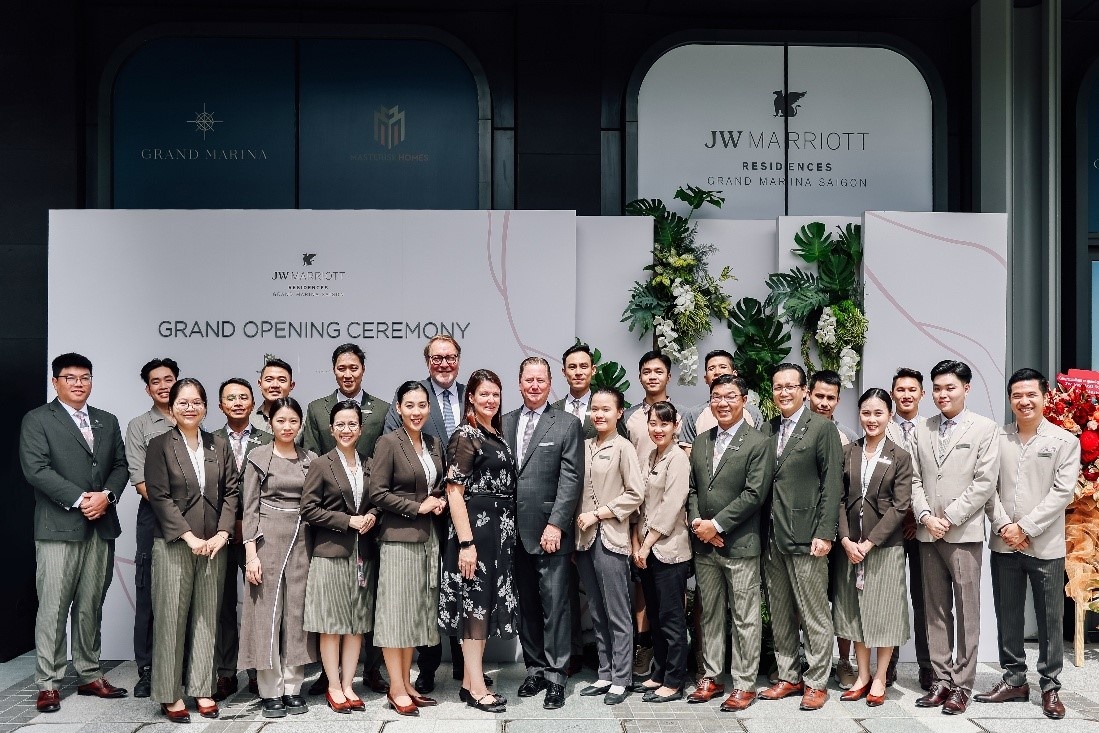 JW Marriott’s first urban branded residences in Asia-Pacific debut at Grand Marina Saigon