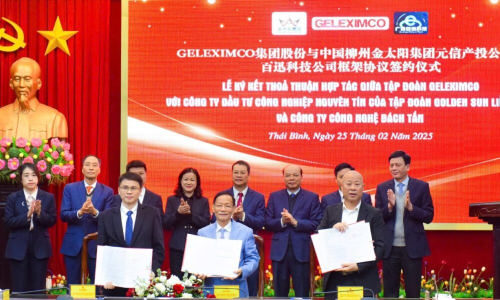 Geleximco and Chinese firms to build $400 million vehicle parts factory in Thai Binh