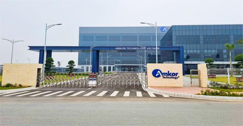 Amkor Technology Vietnam factory in Bac Ninh province, northern Vietnam. 