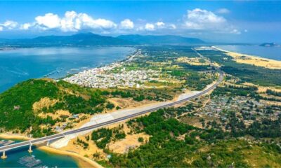 An aerial view of Binh Dinh province areas, south-central Vietnam. Photo by The Investor/Dung Nhan.