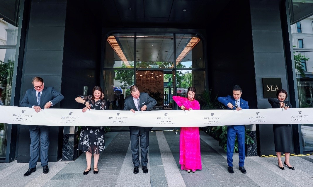 JW Marriott’s first urban branded residences in Asia-Pacific debut at Grand Marina Saigon