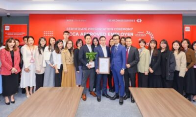 Techcom Securities achieves market first as ACCA Approved Employer