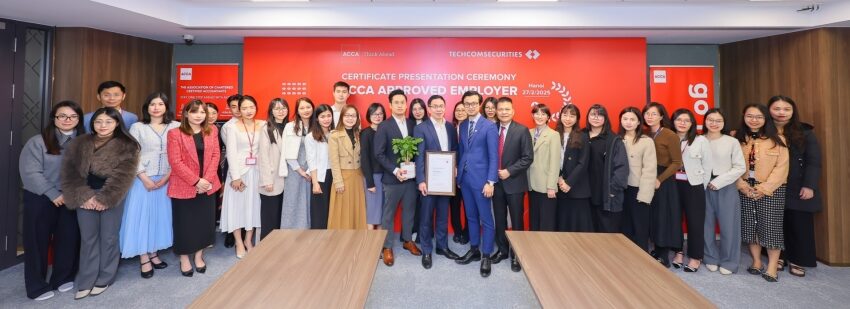 Techcom Securities achieves market first as ACCA Approved Employer