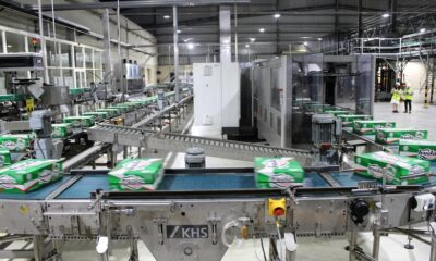 Production of Huda beer in Hue city, central Vietnam. Photo courtesy of Carlsberg.