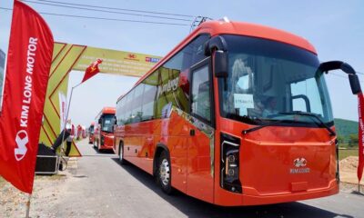 A Kim Long Motor bus. Photo courtesy of Lao Dong (Labor) newspaper.