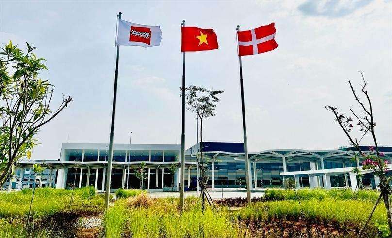 The entrace to Lego factory in Binh Duong province, southern Vietnam. Photo courtesy of Klaus Gørrissen.