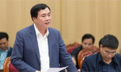 Deputy Minister of Industry and Trade Nguyen Sinh Nhat Tan at a working session in Quang Ngai province, central Vietnam, February 9, 2025. Photo courtesy of Cong Thuong (Industry & Trade) magazine.