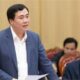 Deputy Minister of Industry and Trade Nguyen Sinh Nhat Tan at a working session in Quang Ngai province, central Vietnam, February 9, 2025. Photo courtesy of Cong Thuong (Industry & Trade) magazine.