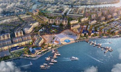 Illustration of Novaland's flagship project, Aqua City urban area, in Dong Nai province, southern Vietnam. Photo courtesy of NVL.