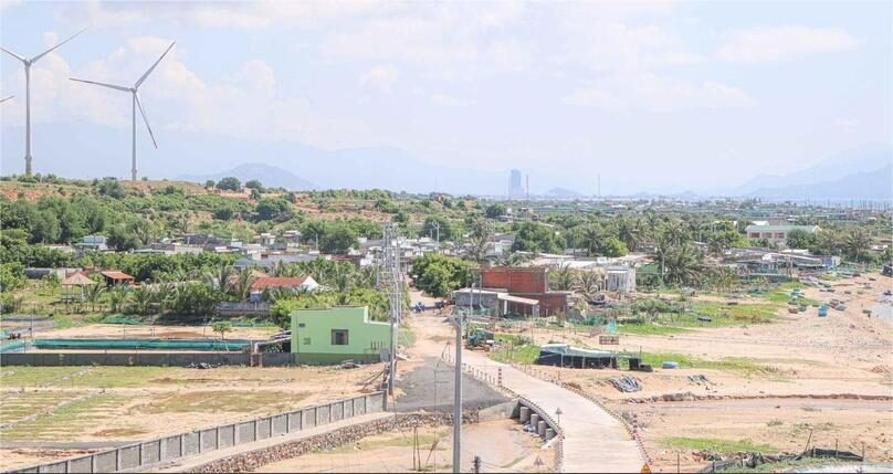 The designated area for Ninh Thuan 1 nuclear power plant in Ninh Thuan province, central Vietnam. Photo courtesy of Thanh Tra (Inspection) newspaper.