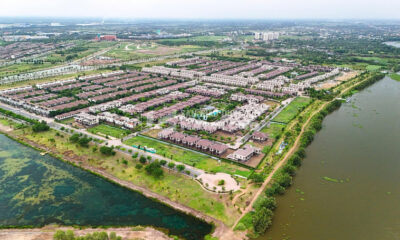 The Waterpoint project by Nam Long Group in Long An province, southern Vietnam. Photo courtesy of the group.