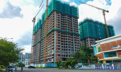 A real estate project under development. Photo by The Investor/Vu Pham.