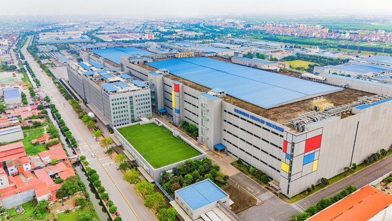 Samsung Display Vietnam factory in Bac Ninh province, northern Vietnam. Photo courtesy of Market Times magazine.