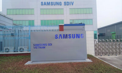 Samsung SDI Vietnam factory in Bac Ninh province, northern Vietnam. Photo courtesy of the firm.