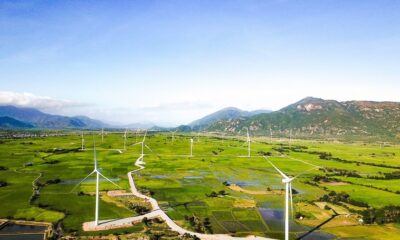 Dam Nai wind farm in Ninh Thuan province, south-central Vietnam. Photo courtesy of Scatec.