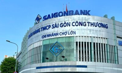 A transaction office of Saigonbank in Ho Chi Minh City, southern Vietnam. Photo courtesy of Znews magazine.