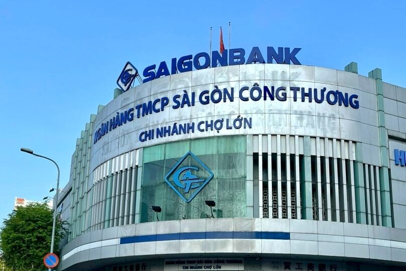 A transaction office of Saigonbank in Ho Chi Minh City, southern Vietnam. Photo courtesy of Znews magazine.