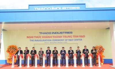 Thaco Industries inaugurates an R&D center on February 3, 2025 in Quang Nam province, central Vietnam. Photo by The Investor/Thu Hong.