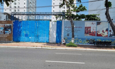 The land plot at 16 Bach Dang street, Hai Chau district, Danang city, central Vietnam. Photo by The Investor/An Khang.