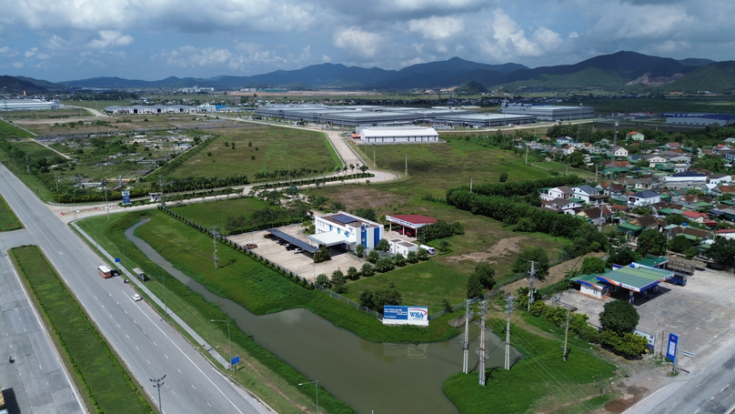 The entrance of WHA Industrial Zone 1 in Nghe An province, central Vietnam. Photo by The Investor/Tuan Anh.