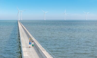 A sea-based wind power farm in Soc Trang province, the Mekong Delta, southern Vietnam. Photo courtesy of Xuan Cau Holdings.