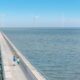 A sea-based wind power farm in Soc Trang province, the Mekong Delta, southern Vietnam. Photo courtesy of Xuan Cau Holdings.