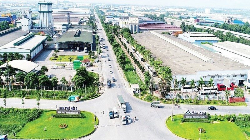 Hung Yen Province's Pho Noi A Industrial Park.