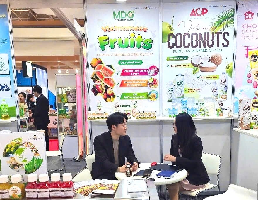 Many international partners and visitors are interested in exploring cooperation opportunities with Vietnamese businesses at Foodex Japan 2025