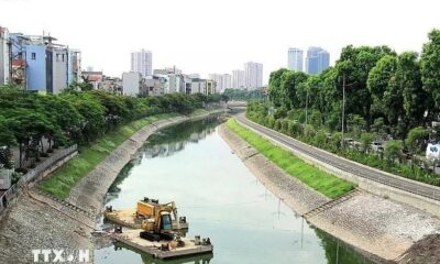 Hanoi aims to turn polluted To Lich River into green space