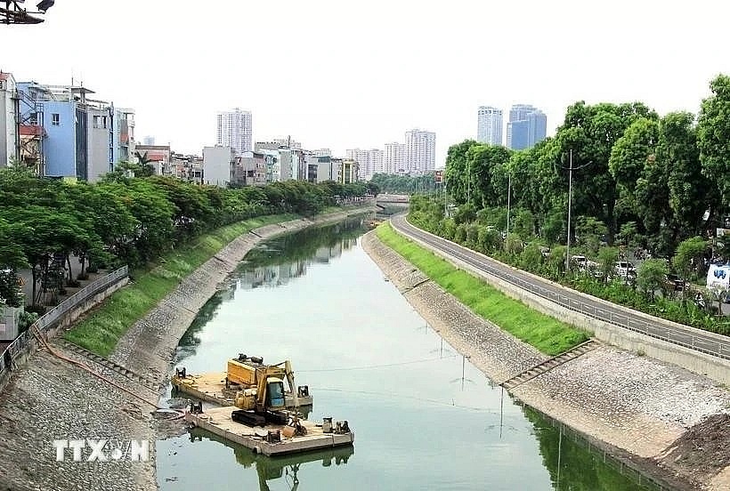 Hanoi aims to turn polluted To Lich River into green space