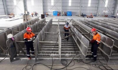 Manufacturing, processing push up industrial growth in five months - Illustrative image (Photo: VNA)