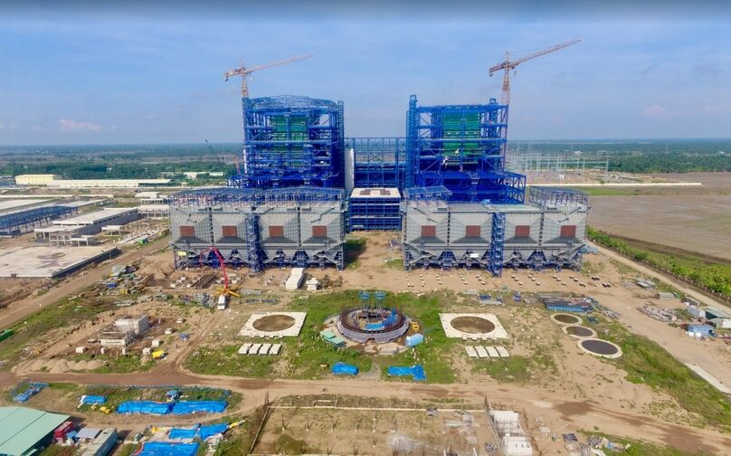 Long Phu 1 thermal power project in Soc Trang province, Mekong Delta. southern Vietnam. Photo courtesy of PetroTimes magazine.