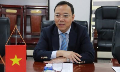 Deputy Minister of Industry and Trade Nguyen Hoang Long at a working session in Hanoi on March 5, 2025. Photo courtesy of Cong Thuong (Industry & Trade) newspaper.