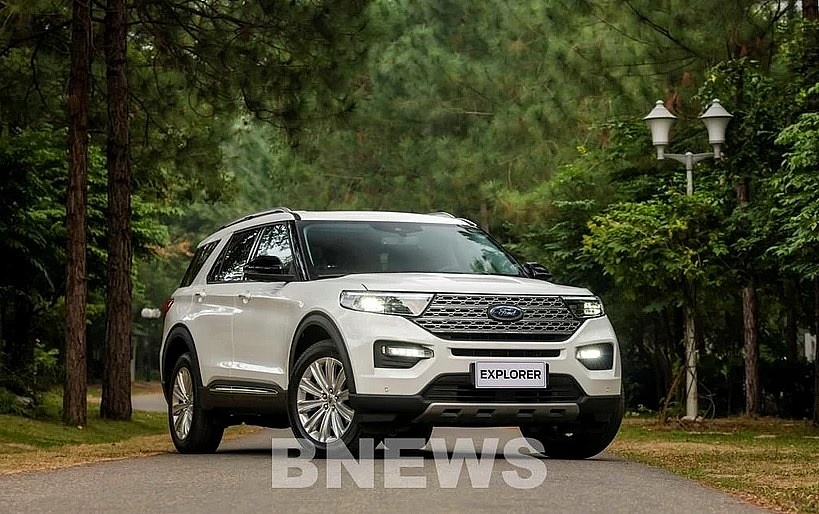 Over 4,000 Ford Explorer vehicles recalled in Vietnam for safety inspection