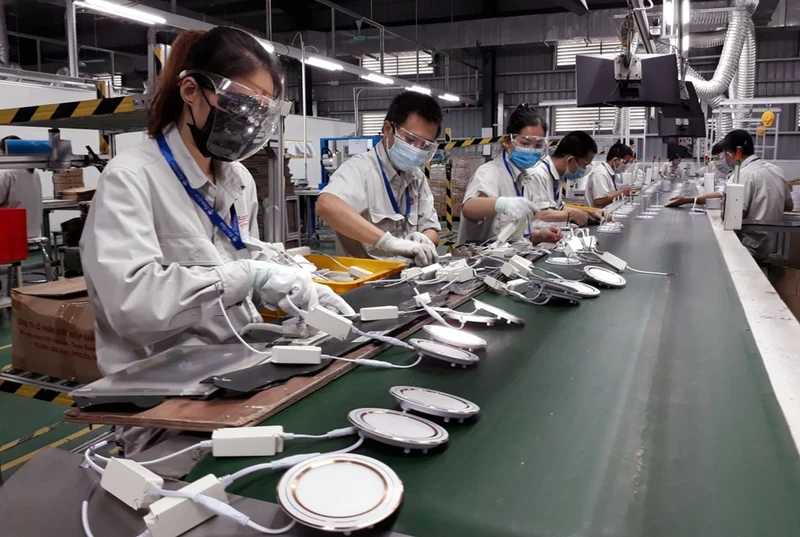 Production at Rang Dong Light Source and Vacuum Flask Joint Stock Company.