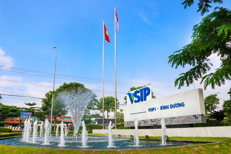 The Vietnam-Singapore Industrial Park I in Binh Duong province, southern Vietnam. Photo courtesy of VSIP.