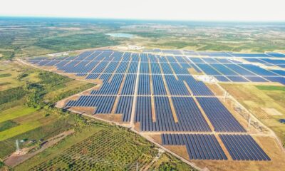 The 100 MW Ea Sup 3 solar power complex, developed by Xuan Thien Group, in Dak Lak province, Vietnam's Central Highlands. Photo courtesy of the company.