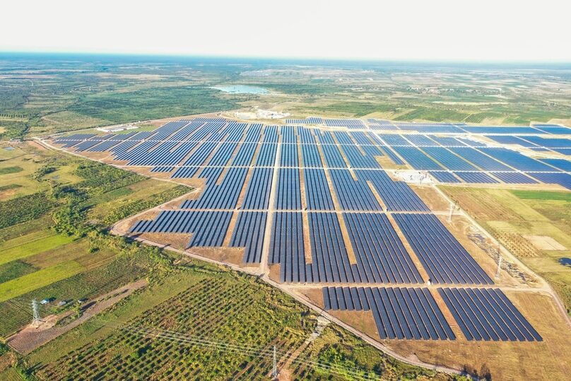 The 100 MW Ea Sup 3 solar power complex, developed by Xuan Thien Group, in Dak Lak province, Vietnam's Central Highlands. Photo courtesy of the company.