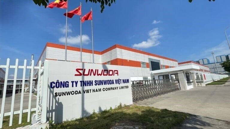 Sunwoda Vietnam Company Limited in Bac Giang province, northern Vietnam. Photo courtesy of the firm.