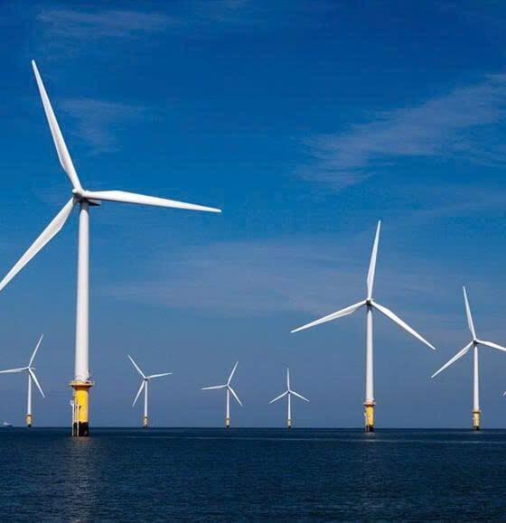 An offshore wind power project in Vietnam. Photo courtesy of VnEconomy.